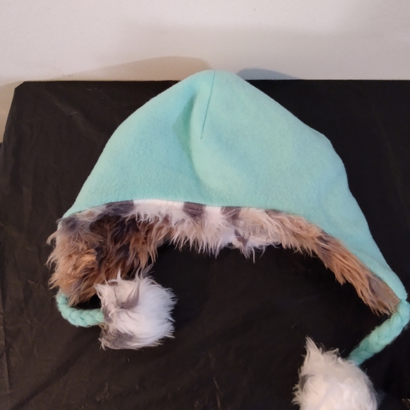 Reversible Owl Cap with tassels - Picture 3 of 4